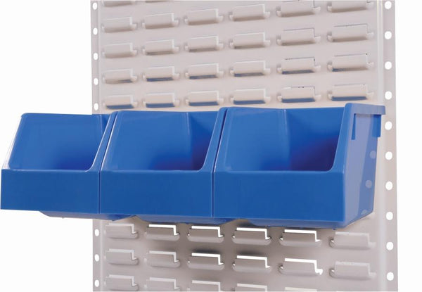 AP22 Pack of 24 VISIPLAS Picking Bins 225x143x140mm Blue