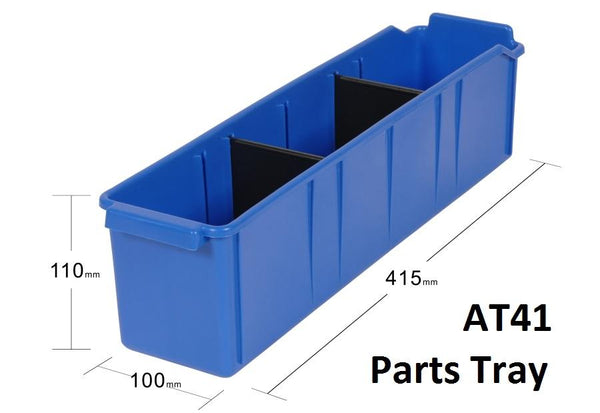 VISIPLAS AT41 Parts Tray with Dimensions