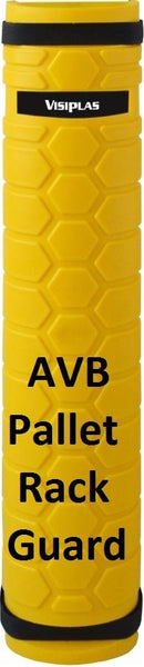AVB VISIPLAS Pallet Rack Upright Protectors Pack of 2