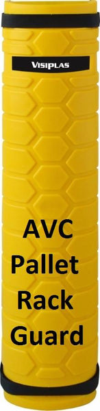 AVC VISIPLAS Pallet Rack Upright Protectors Pack of 2